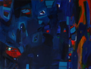 Abstract Azul II